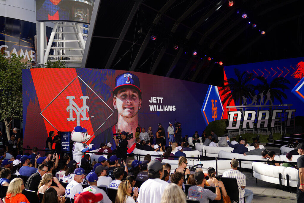 14. New York Mets: Jett Williams, SS, Rockwall-Heath HS (TX)